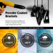 22" X6 Amber/White 120W Combo Beam LED Light Bar & Harness Kit