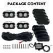 Dual LED Rock Light Kit - RGB 4 Pack