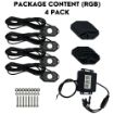 RGB LED Rock Light Kits