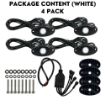 White Rock Lights 4 Pack Kit