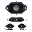 RGB Rock Lights Dimensions